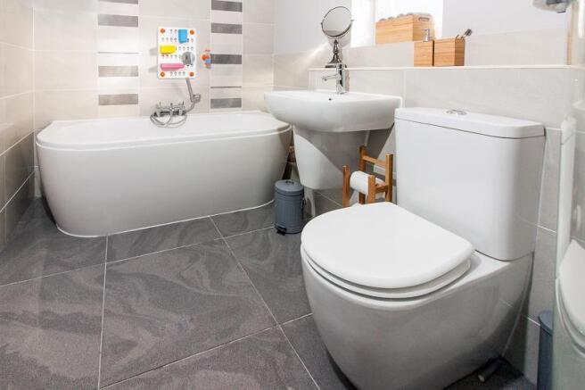 Family bathroom/shower room