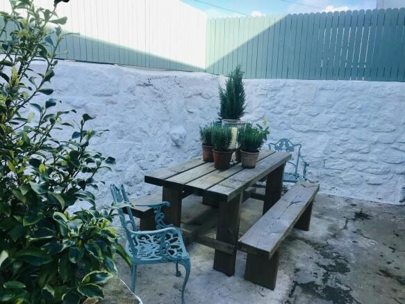 Rear Courtyard