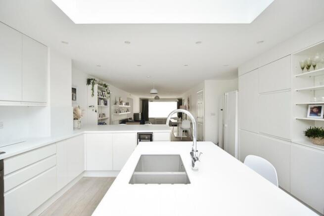 Open Plan Modern Kitchen Area