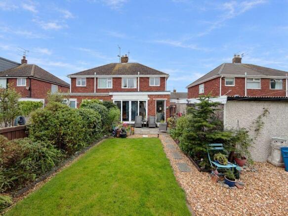 Rear of Property