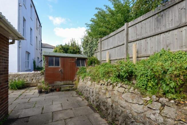 Rear patio