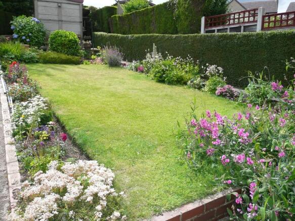 Rear garden