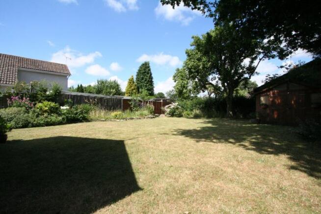 Rear garden