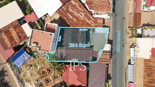 395 Sqm Residential Land For Sale - BBU Road, Svay Dangkum, Siem Reap