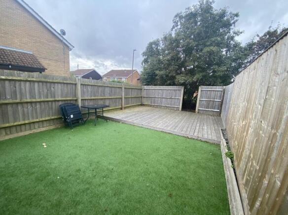 Rear private garden