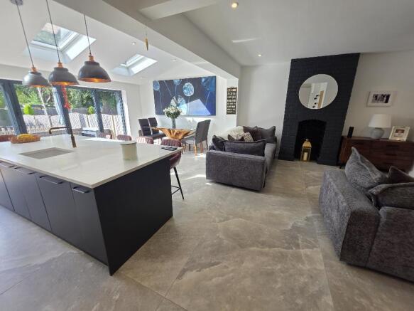Dining/Kitchen/Family Room