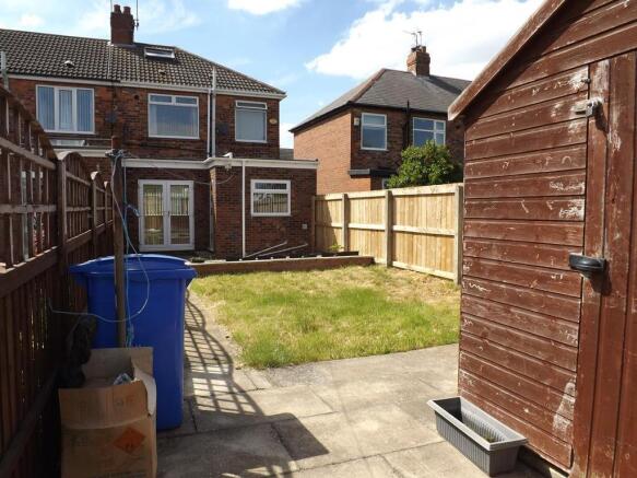 Rear garden