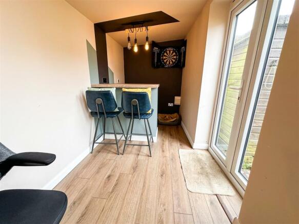 HOME OFFICE AND BAR ROOM