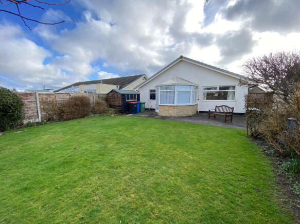 Rear of Property