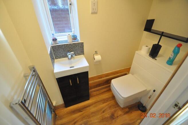 Ground floor toilet