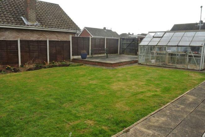 Rear garden