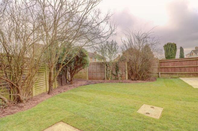 Rear garden