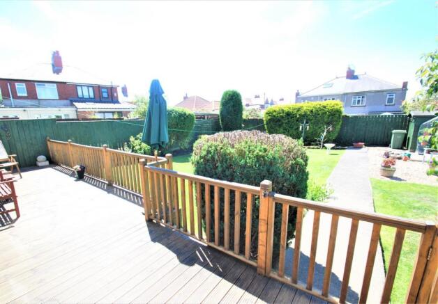 Decked Patio Area
