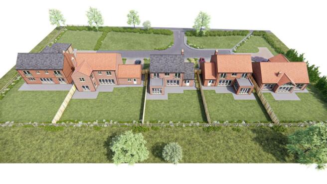 Rear elevations