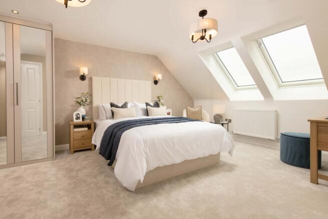 Arrowgreen View Kennett Show Home Main Bedroom