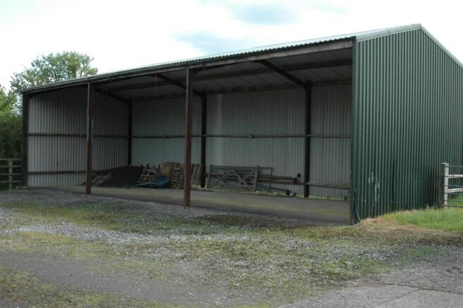 Open fronted barn