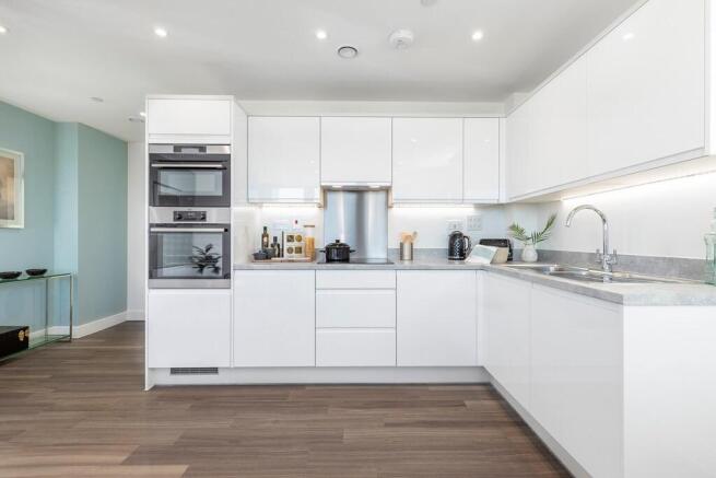 High specification kitchen - typical Taylor Wimpey home