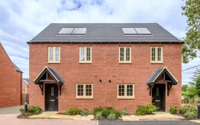 2-bed semi-detached on Orbit Homes at Middleton Meadows,
Waters Lane,
Middleton Cheney,
OX17, £140,000