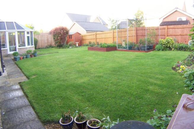 Rear garden
