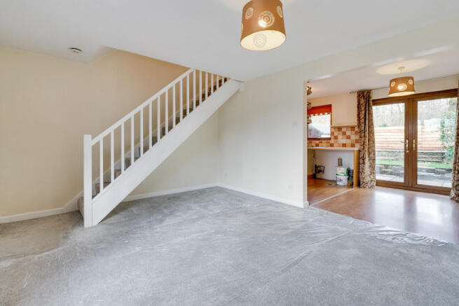 Open plan kitchen...