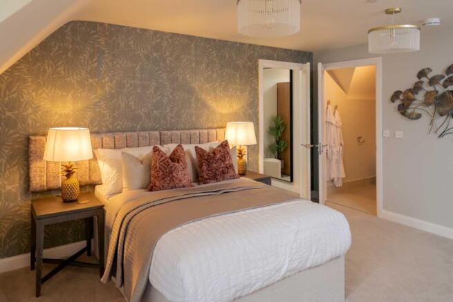 Show home bedroom