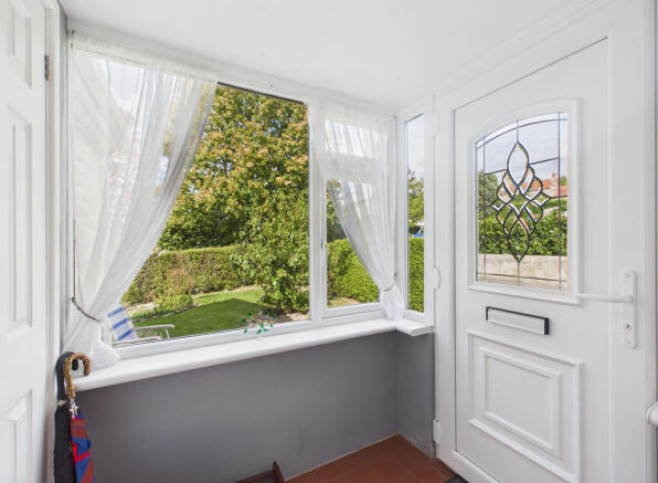 Entrance porch
