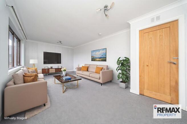 Virtually Staged Lounge