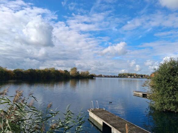 View from pontoon