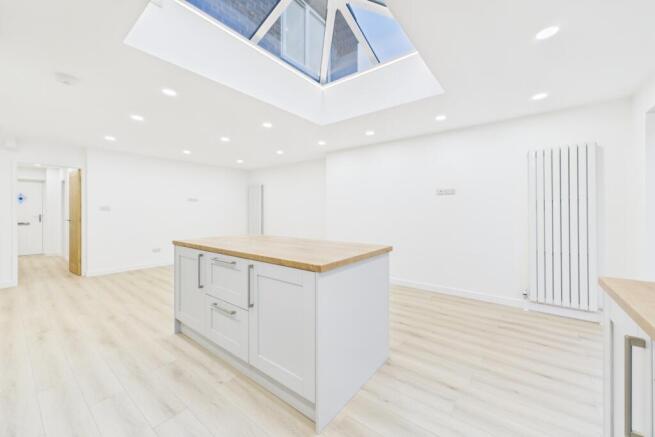 Kitchen and Living area