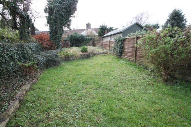 Rear garden