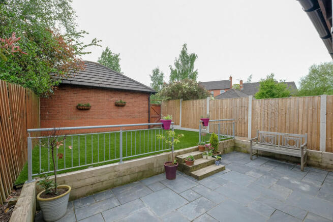 Rear garden