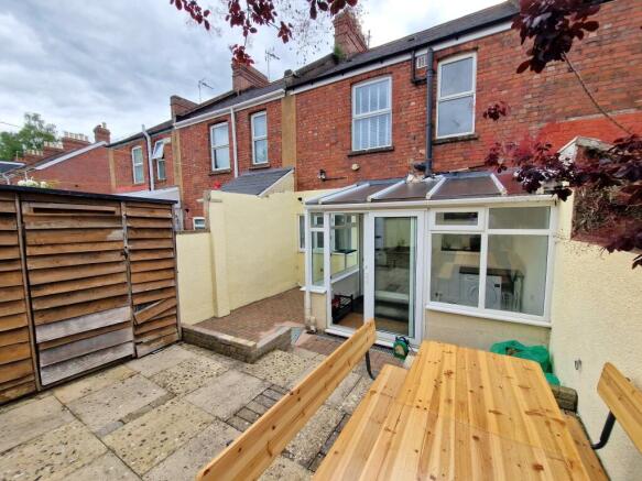 Rear of Property