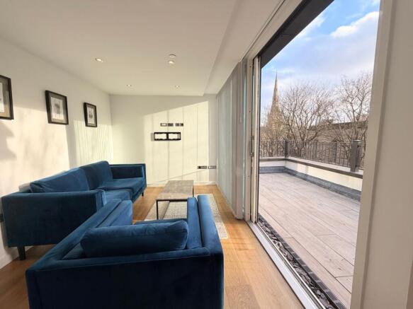 Living Room & Kitchen Area