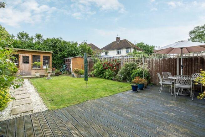 Rear garden