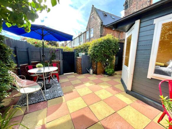 Rear garden
