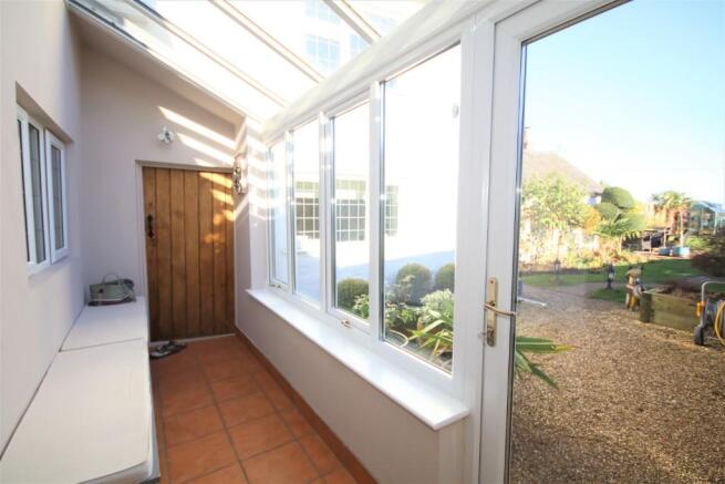 Sun Room Rear Entry