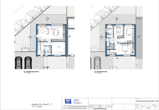 Proposed Ground and First Floor plans.png