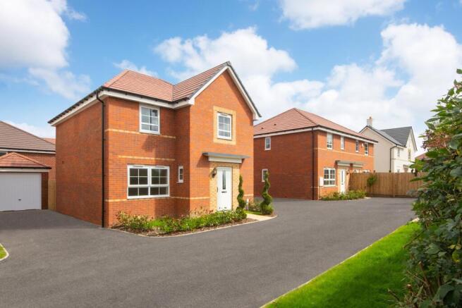 Exterior view of our 4 bed Kingsley home