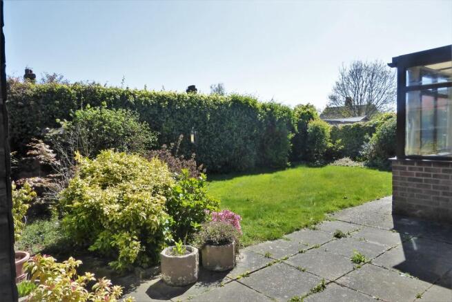 Rear garden