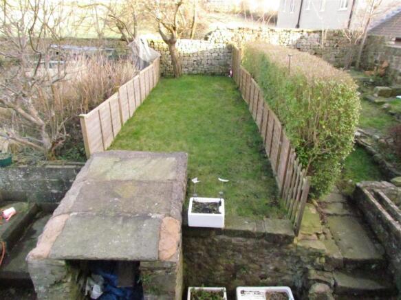 The rear garden
