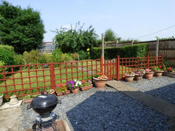 Rear garden