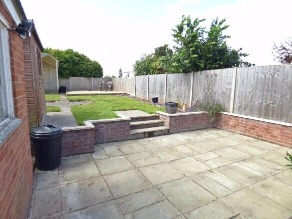 Rear garden