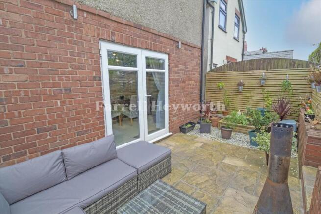 Rear Patio area