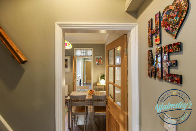 Inner hallway with stairs
