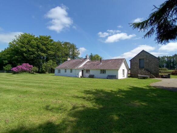 House, Barn And Gardens