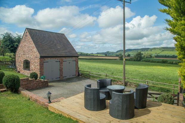 Outside