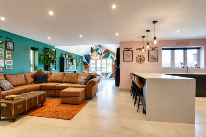 Open Plan Lounge/Kitchen/Dining Room