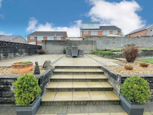 Rear garden