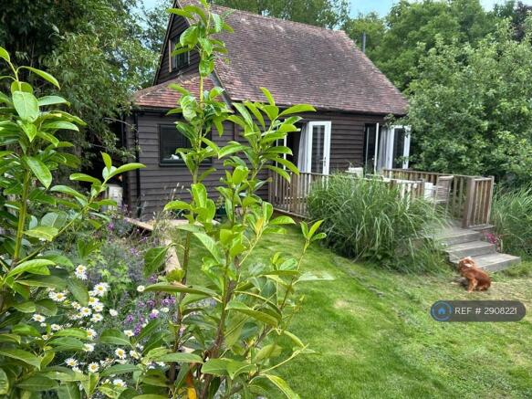 Back Of Barn Overlooking Garden