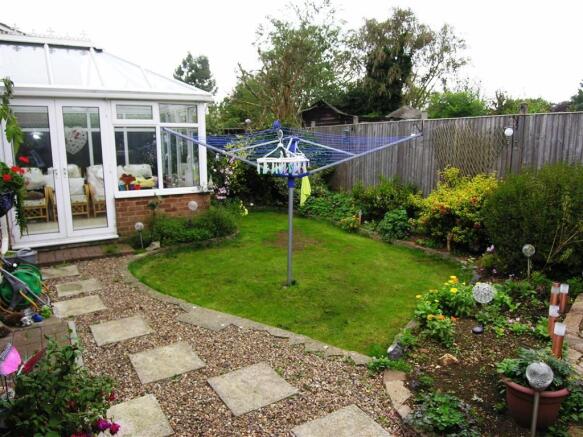Rear garden